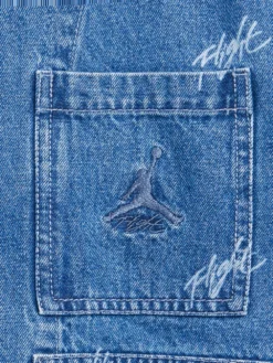 Jordan Flight Heritage denim jacket Blue -JDAN Sport 27669056 59340825 1000