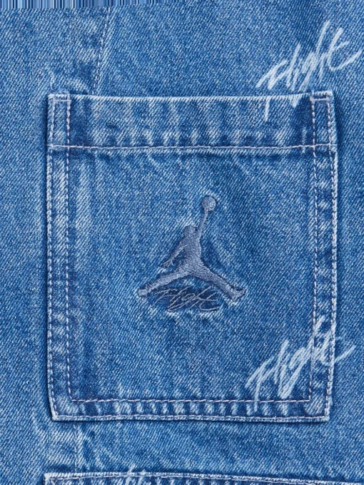 Jordan Flight Heritage denim jacket Blue -JDAN Sport 27669056 59340825 1000