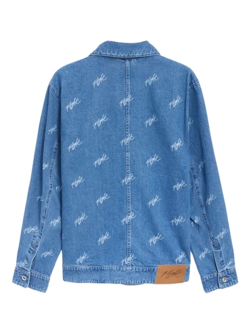 Jordan Flight Heritage denim jacket Blue -JDAN Sport 27669056 59349163 1000