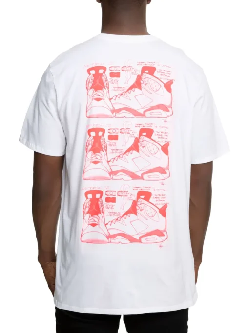 Jordan Legacy Aj 6 Tinker T-shirt White -JDAN Sport 28340366 59319122 1000