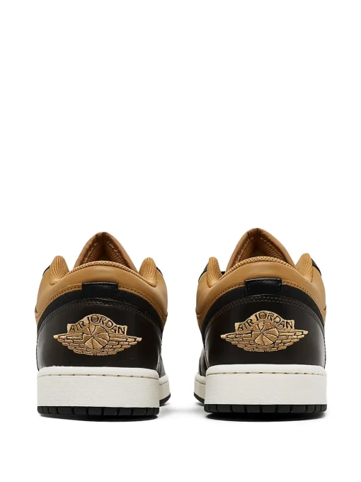 Air Jordan 1 Low SE "Flax/Baroque Brown/Vintage Coral/Black" sneakers -JDAN Sport 28604760 59262949 1000