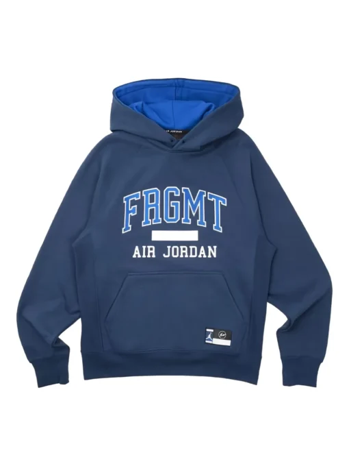 Jordan x Fragment fleece hoodie Blue -JDAN Sport 28738953 59335168 1000