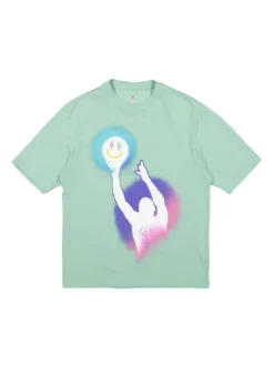 Jordan x J Balvin cotton T-shirt Green