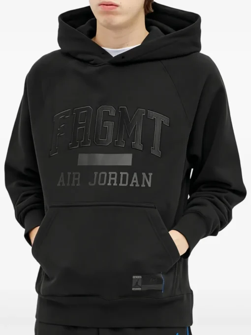 Jordan x Fragment jersey hoodie Black -JDAN Sport 28738962 59262875 1000
