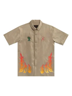 Jordan x Travis Scott Cactus shirt Brown