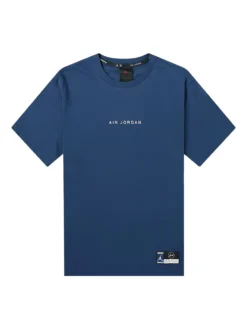 Jordan x Fragment Jumpman-print T-shirt Blue