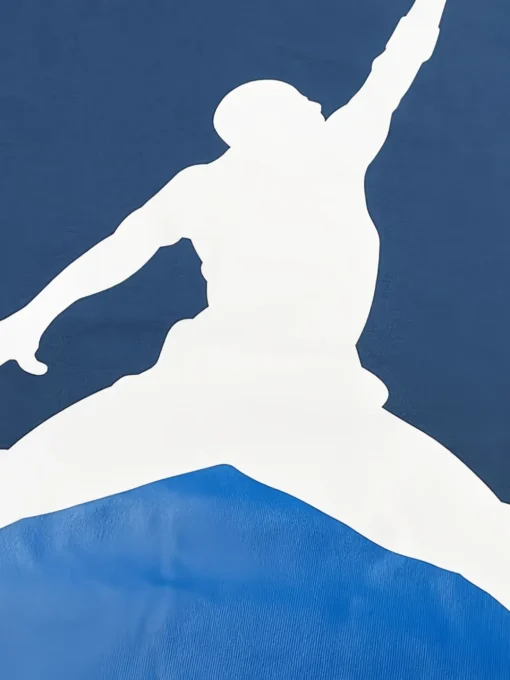 Jordan x Fragment Jumpman-print T-shirt Blue -JDAN Sport 28738991 59318945 1000