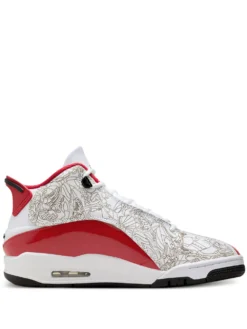 Air Jordan Dub Zero "Cherry" sneakers White