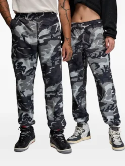 Jordan camo-print track pants Grey