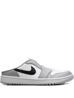 Air Jordan 1 Low Golf "Wolf Grey/Sail/Photon Dust/Black" slides
